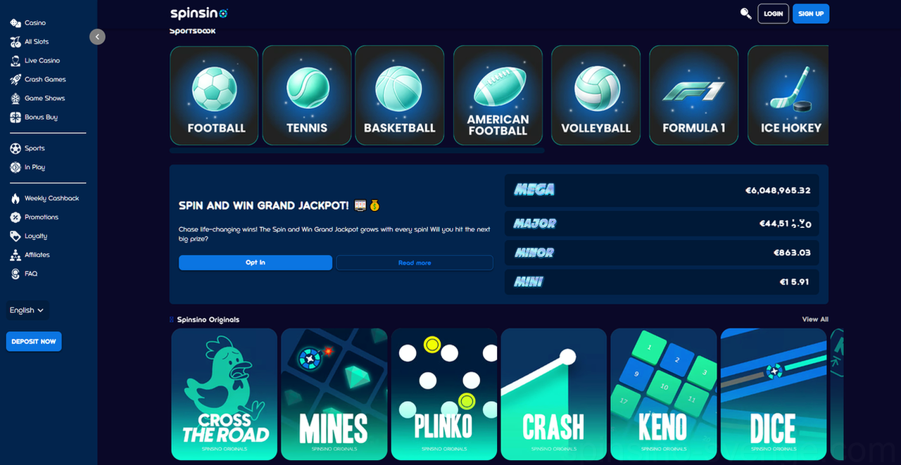 Spinsino Casino Casino